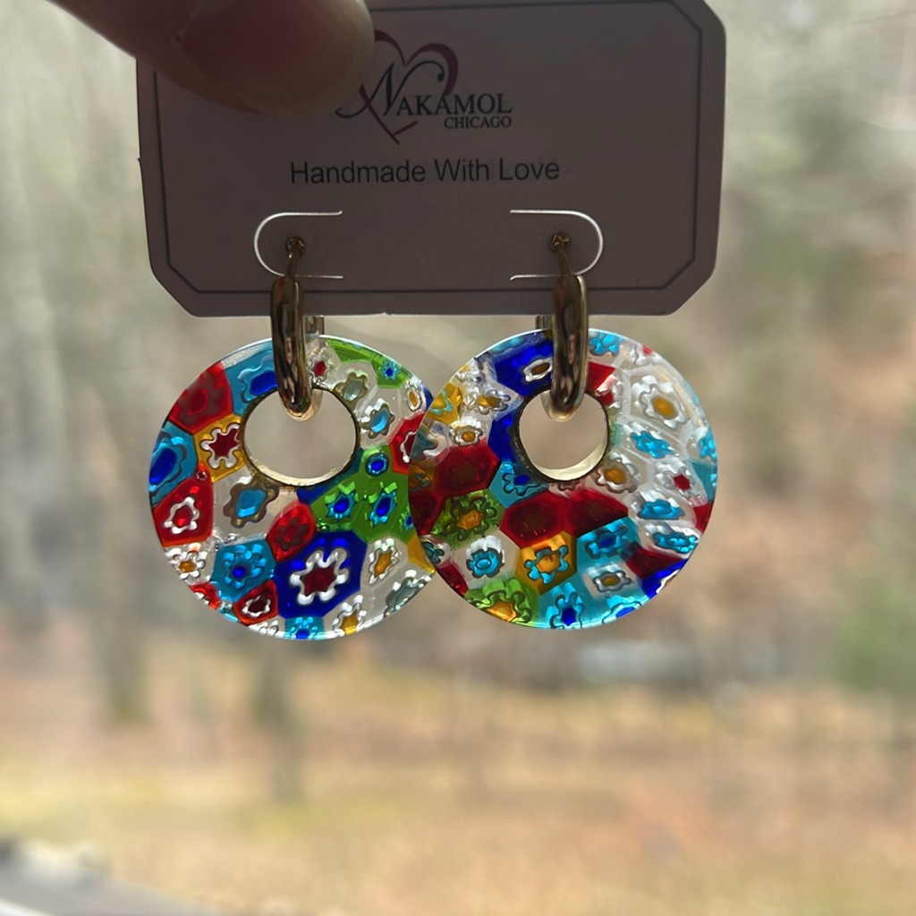 Nakamol Chicago Handmade With Love From Stitch Fix Earrings 15$